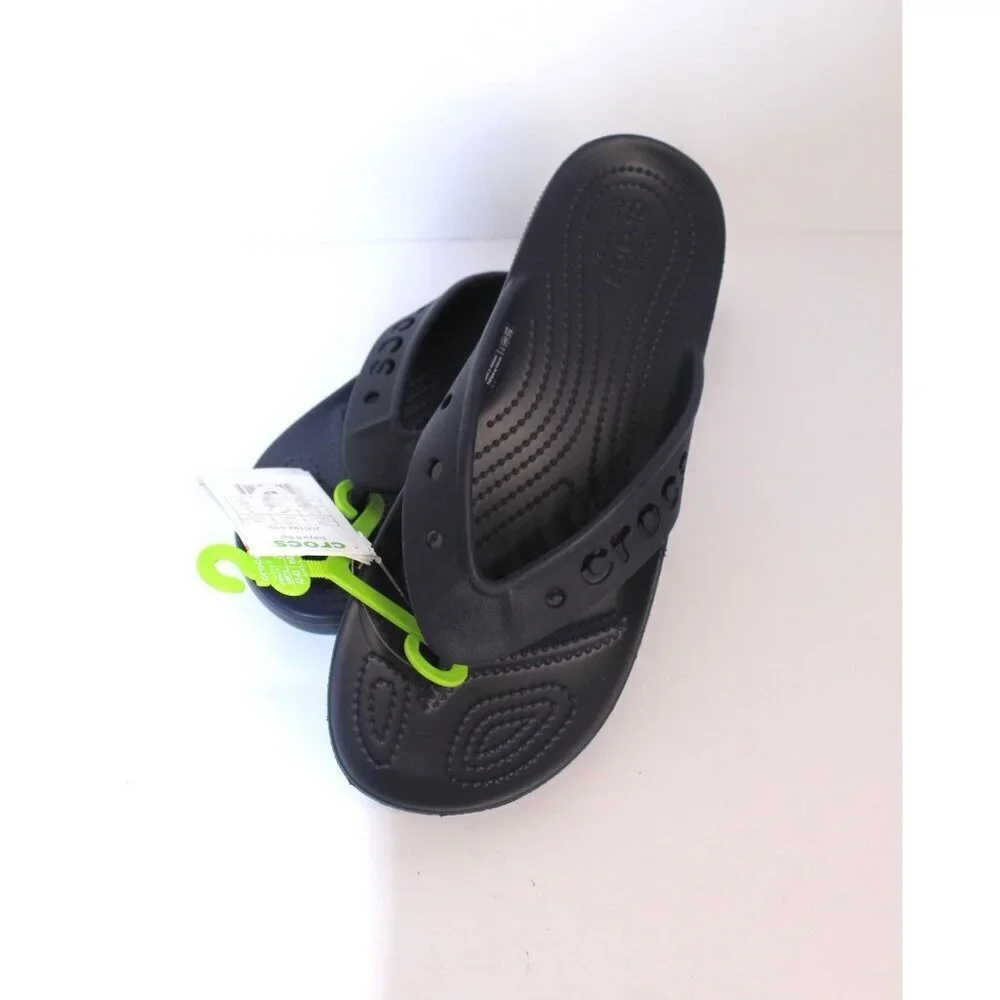 Crocs Adult Baya ll Flip Flop Sandals M6 W8 Blue‎ Iconic Comfort Slide On Casual